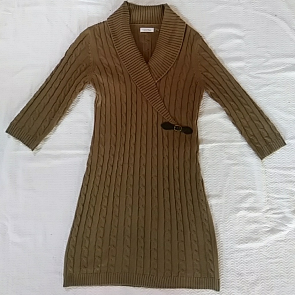 A Calvin Klein dress